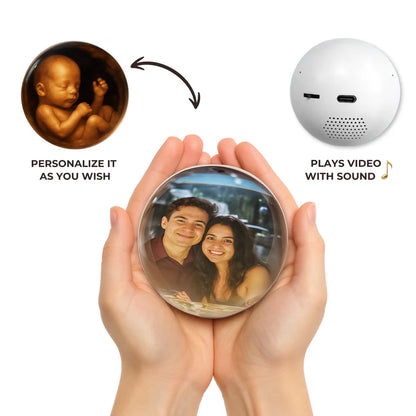 Memory Glow 3D Video Crystal Ball